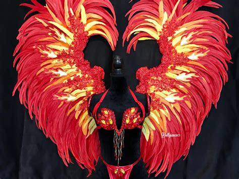 phoenix wings costume